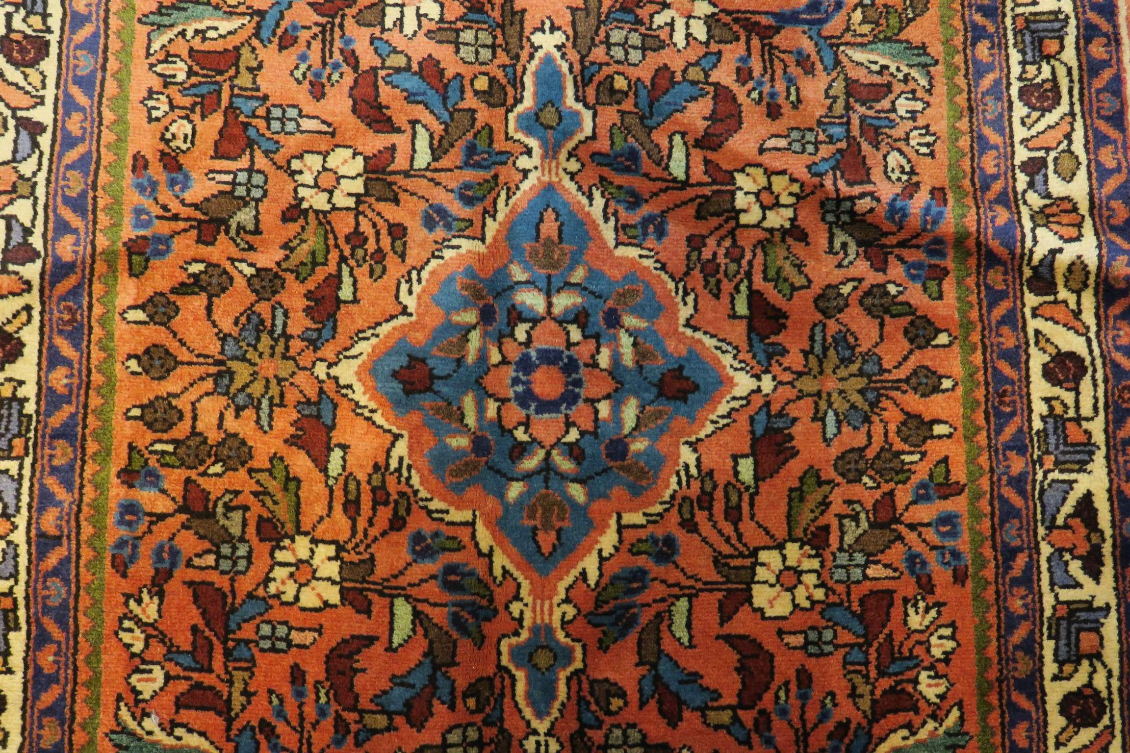 2'8'' x 12'4'' Persian Hamedan Rug - Image 10
