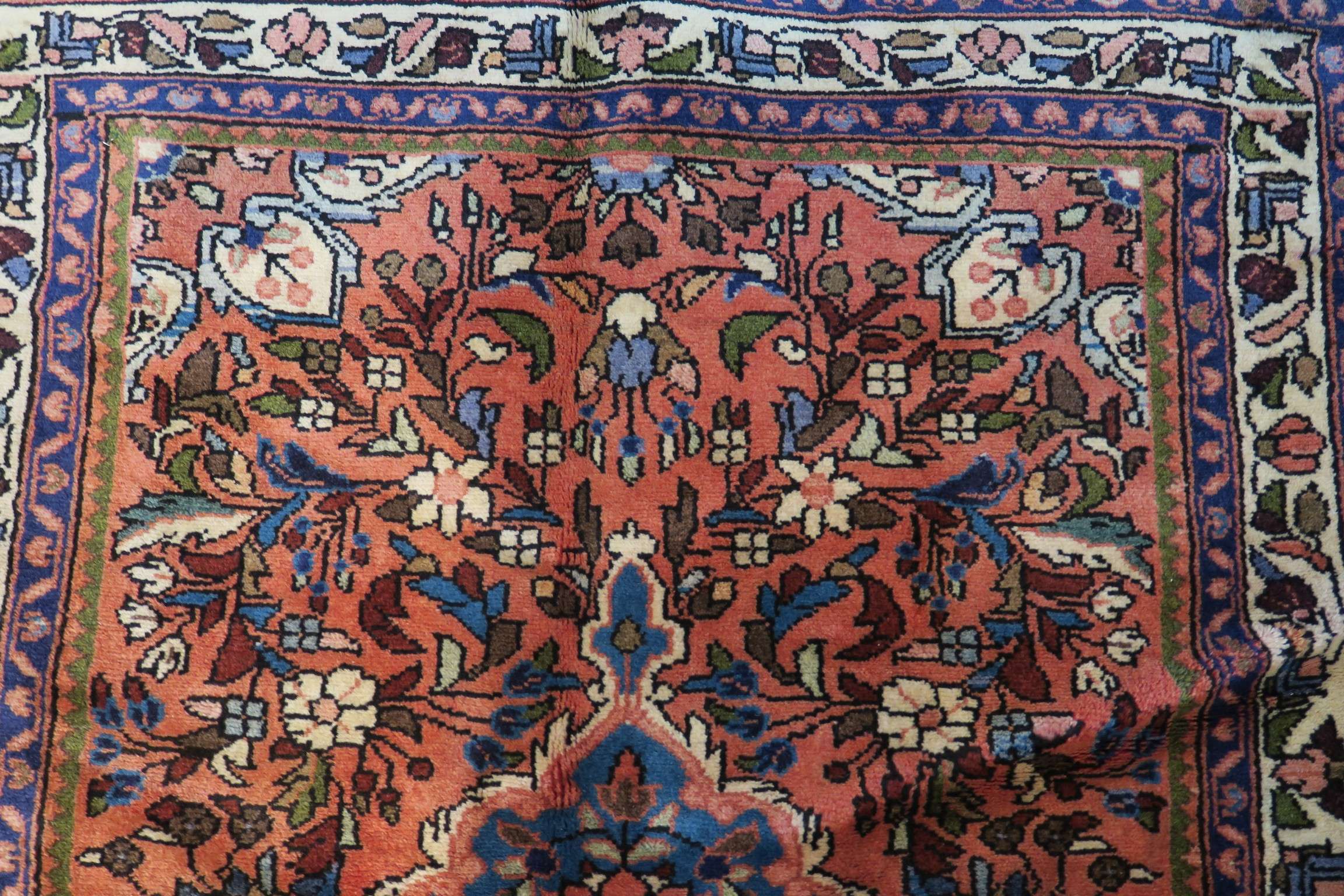 2'8'' x 12'4'' Persian Hamedan Rug - Image 11