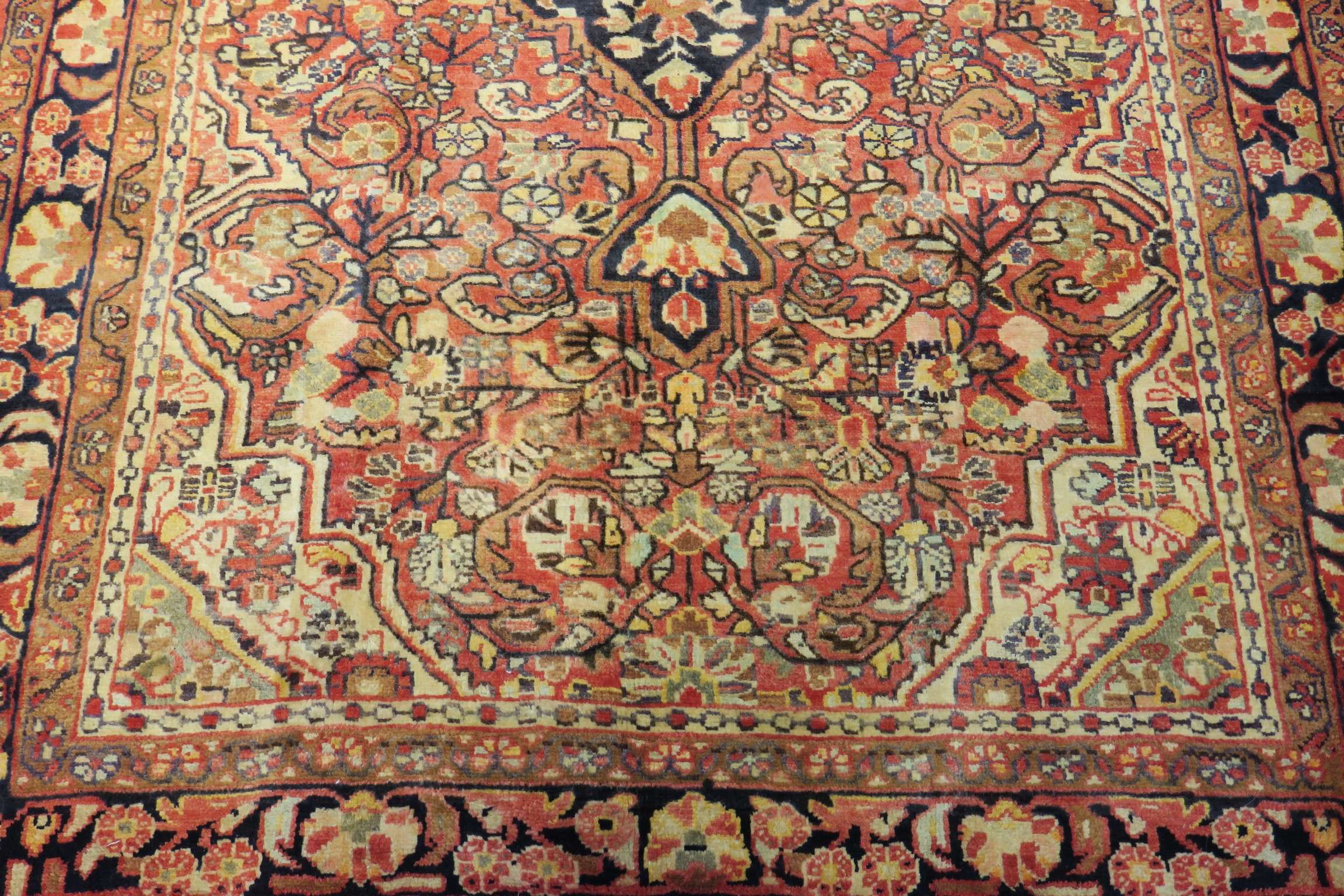4'5'' x 7'4'' Persian Hamedan Rug - Image 6