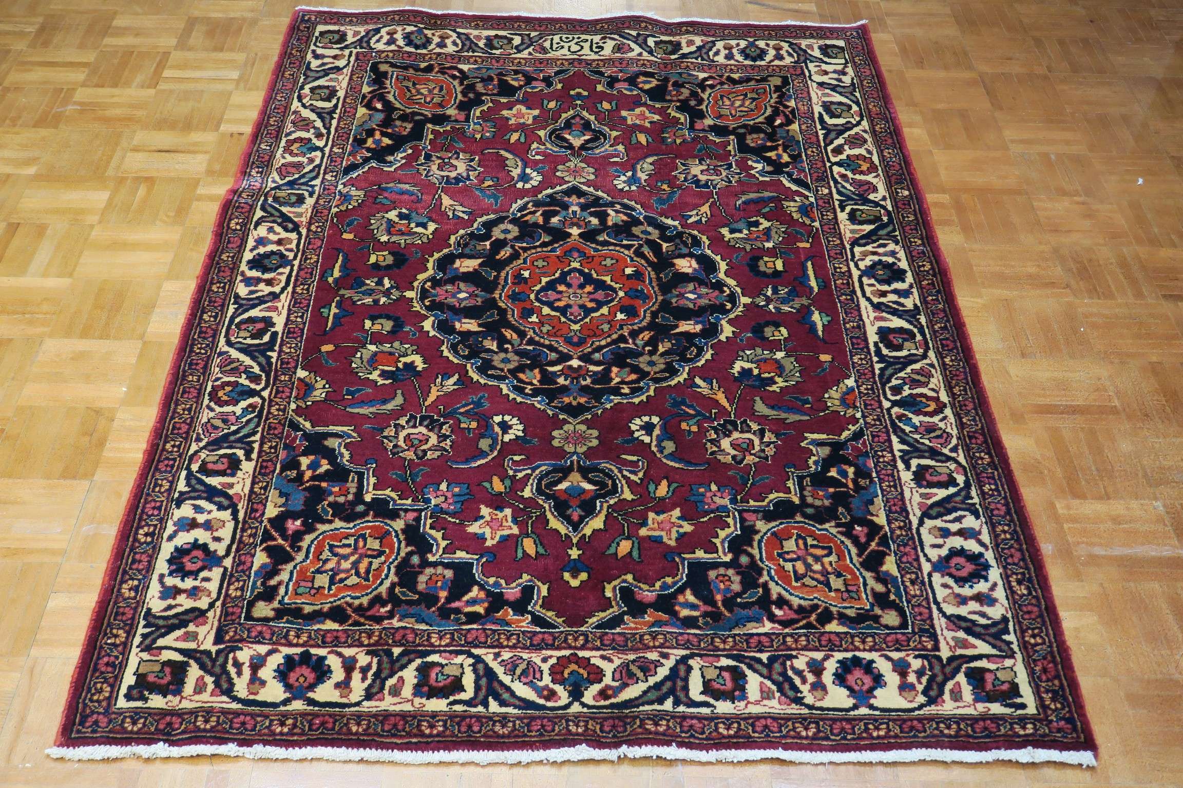 4'2'' x 6'0'' Persian Khorasan Rug - Image 10