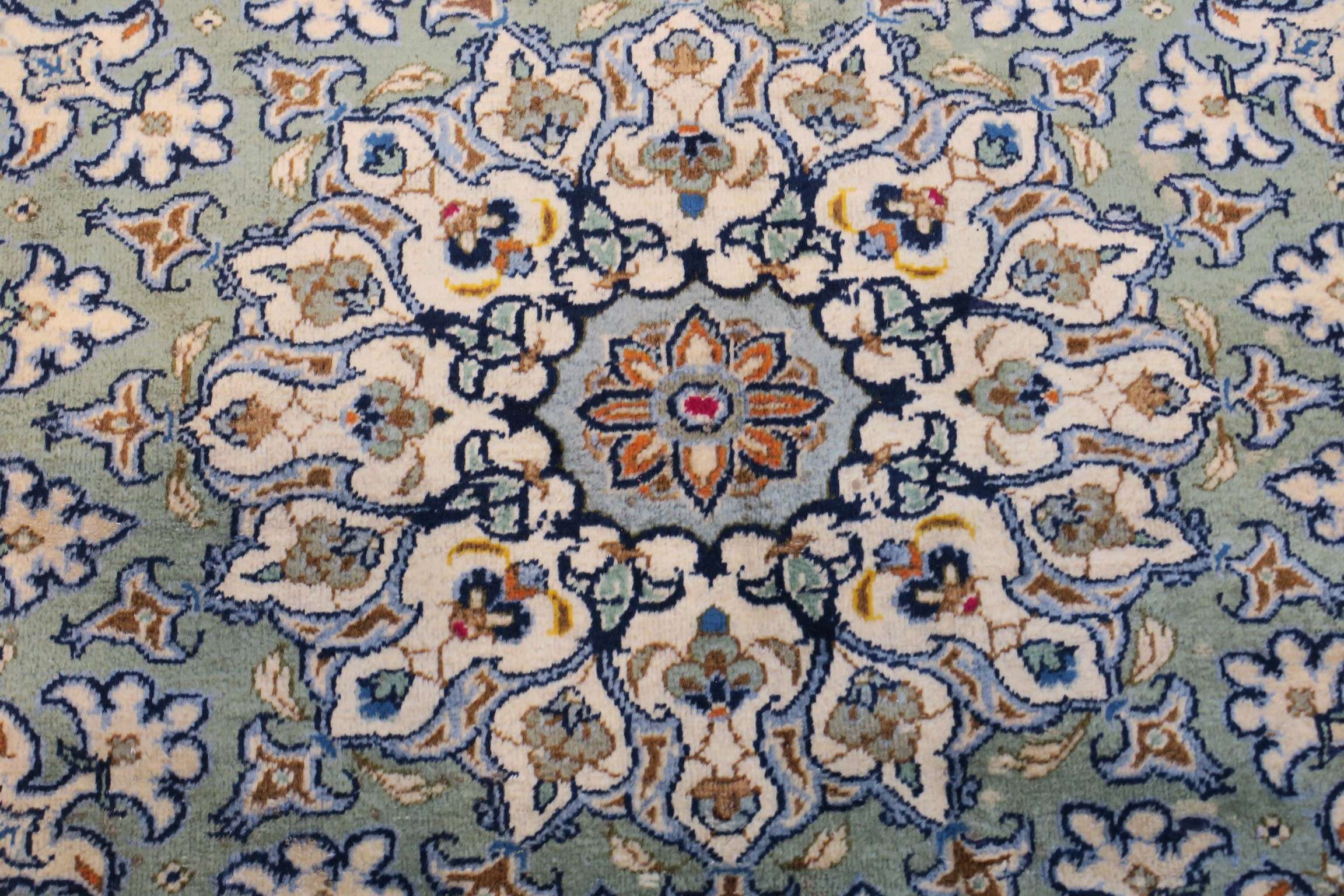 9'7'' x 13'1'' Persian Keshan Rug - Image 9