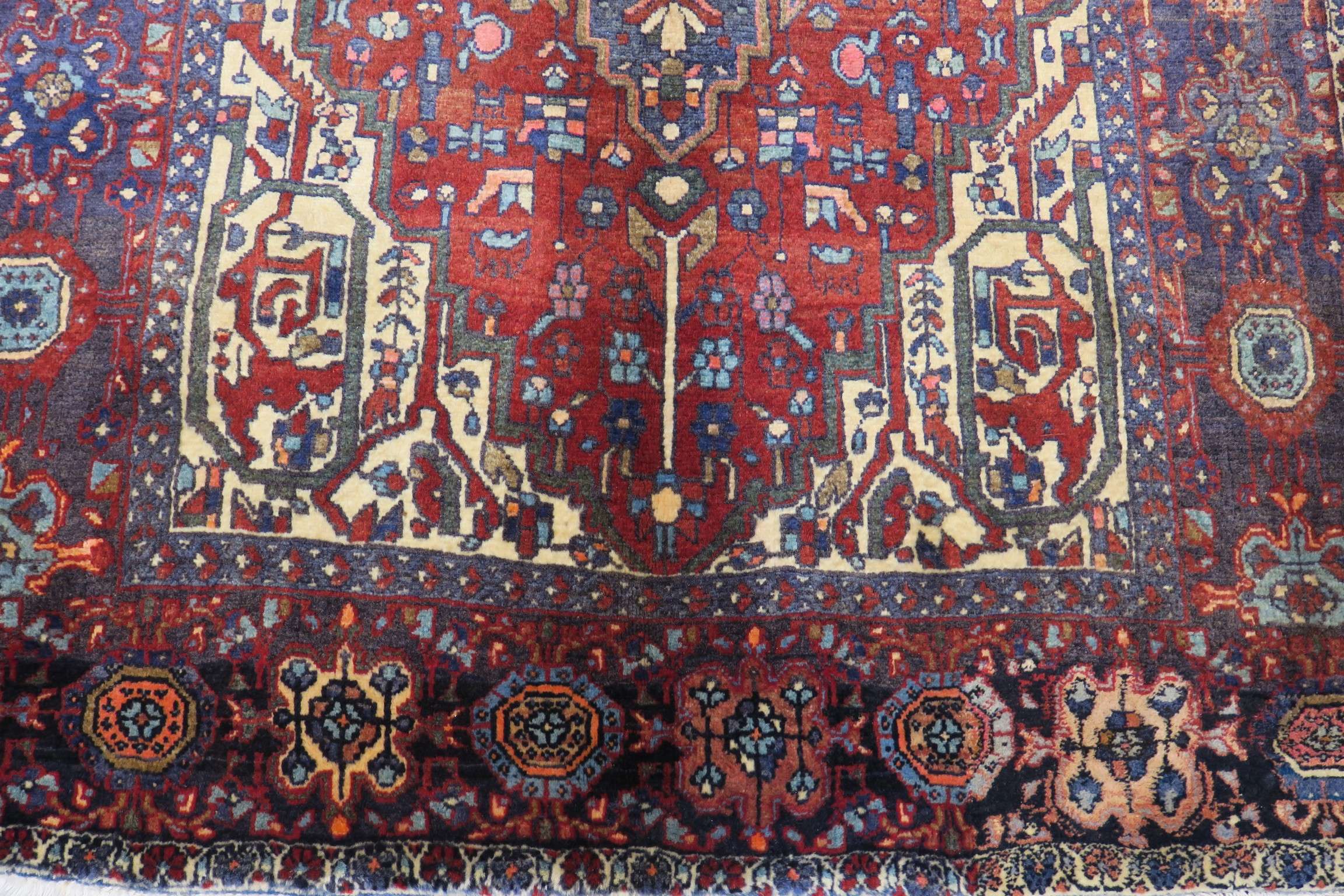 3'7'' x 6'9'' Persian Zanjan Rug