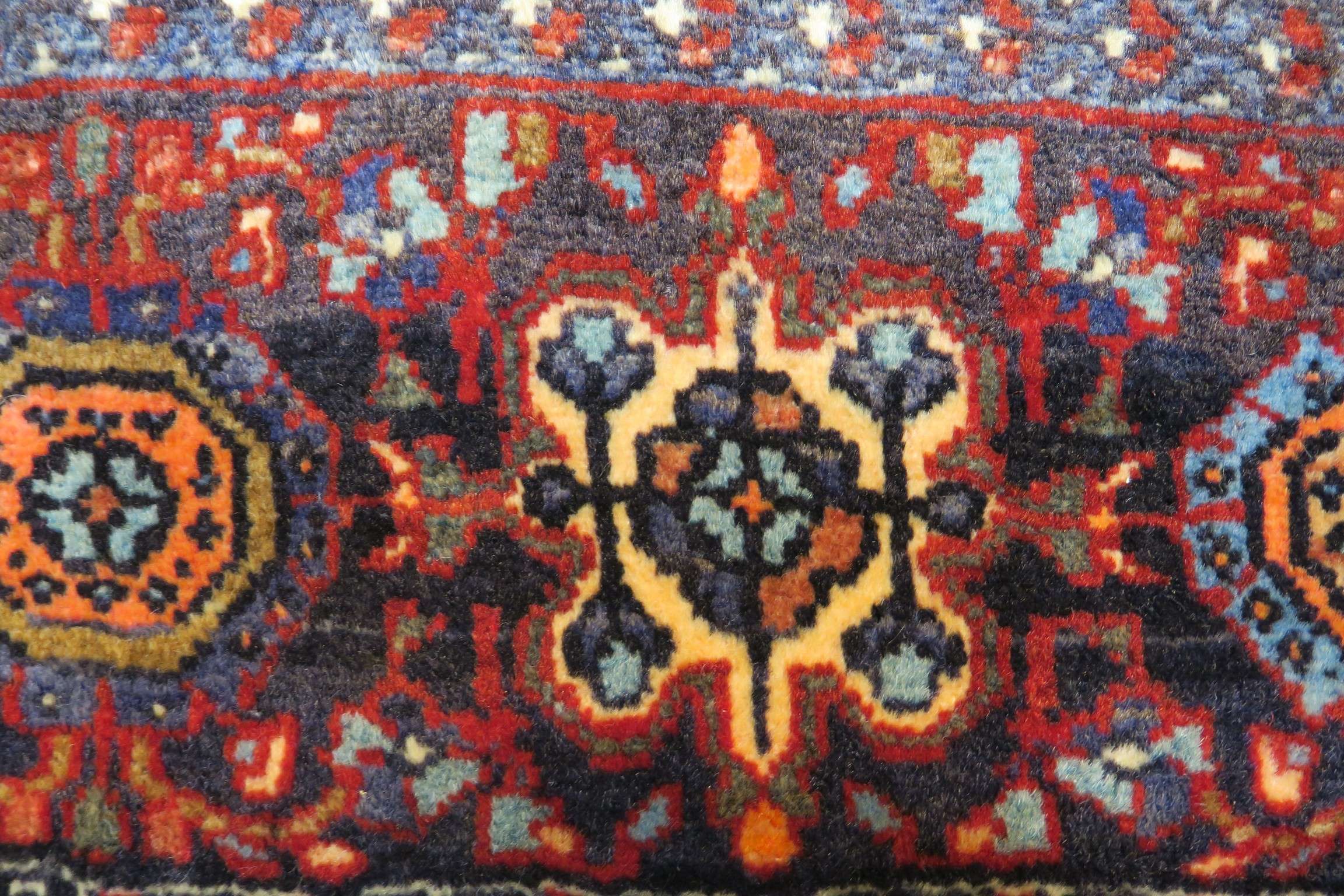 3'7'' x 6'9'' Persian Zanjan Rug - Image 8