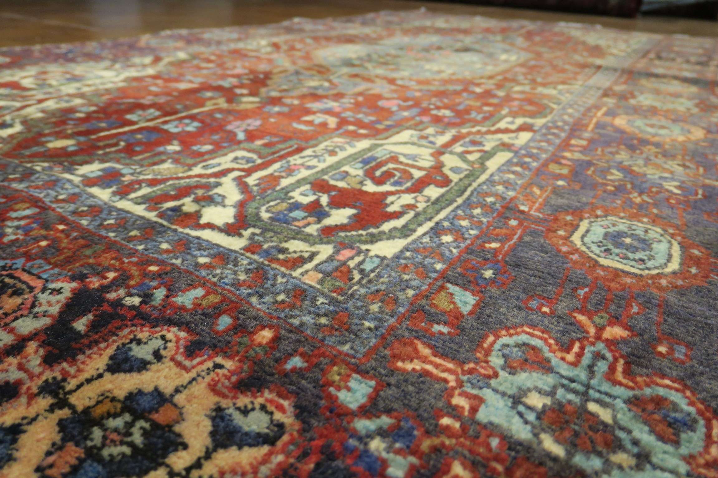 3'7'' x 6'9'' Persian Zanjan Rug - Image 2