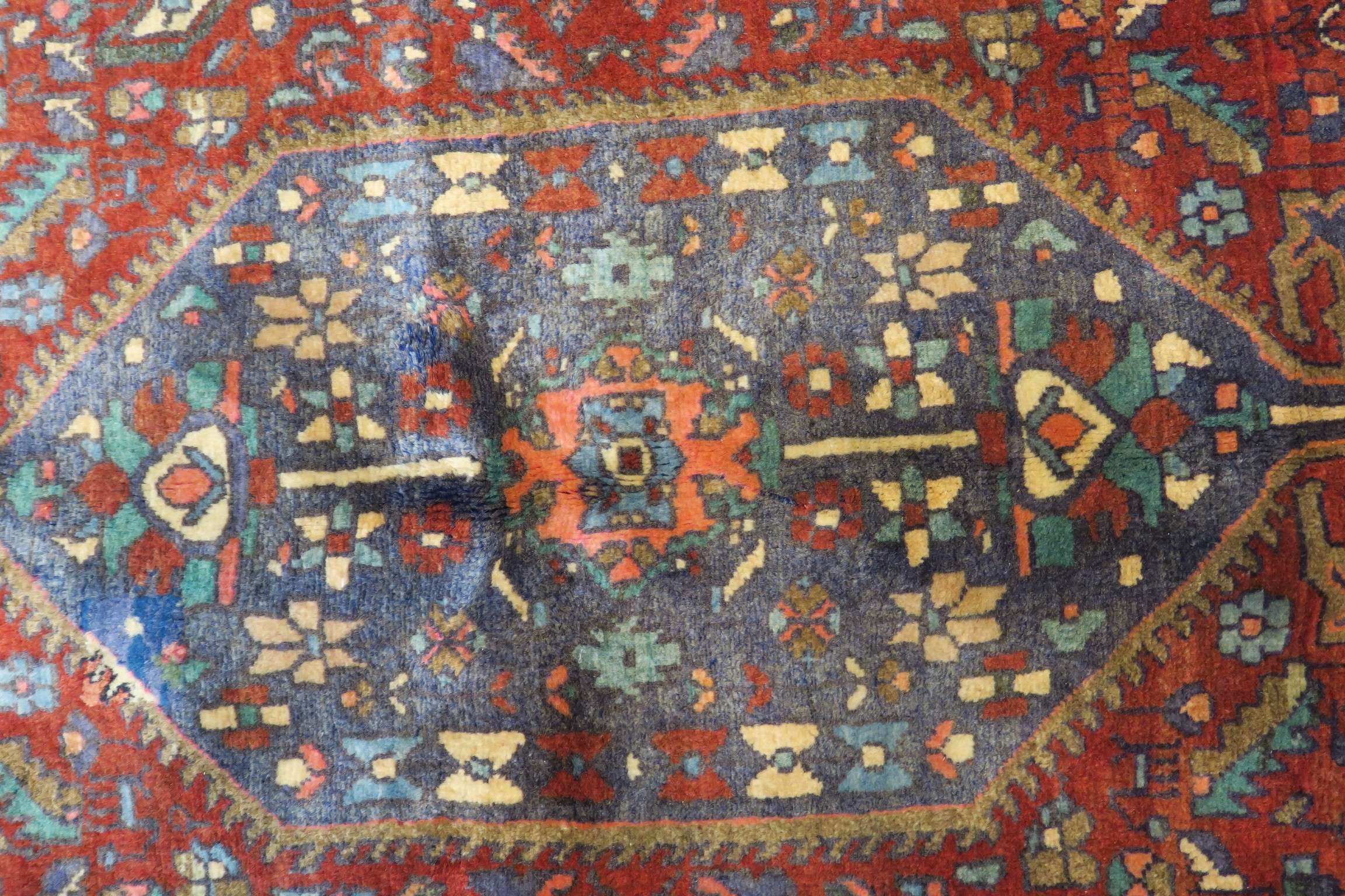3'7'' x 6'9'' Persian Zanjan Rug - Image 5