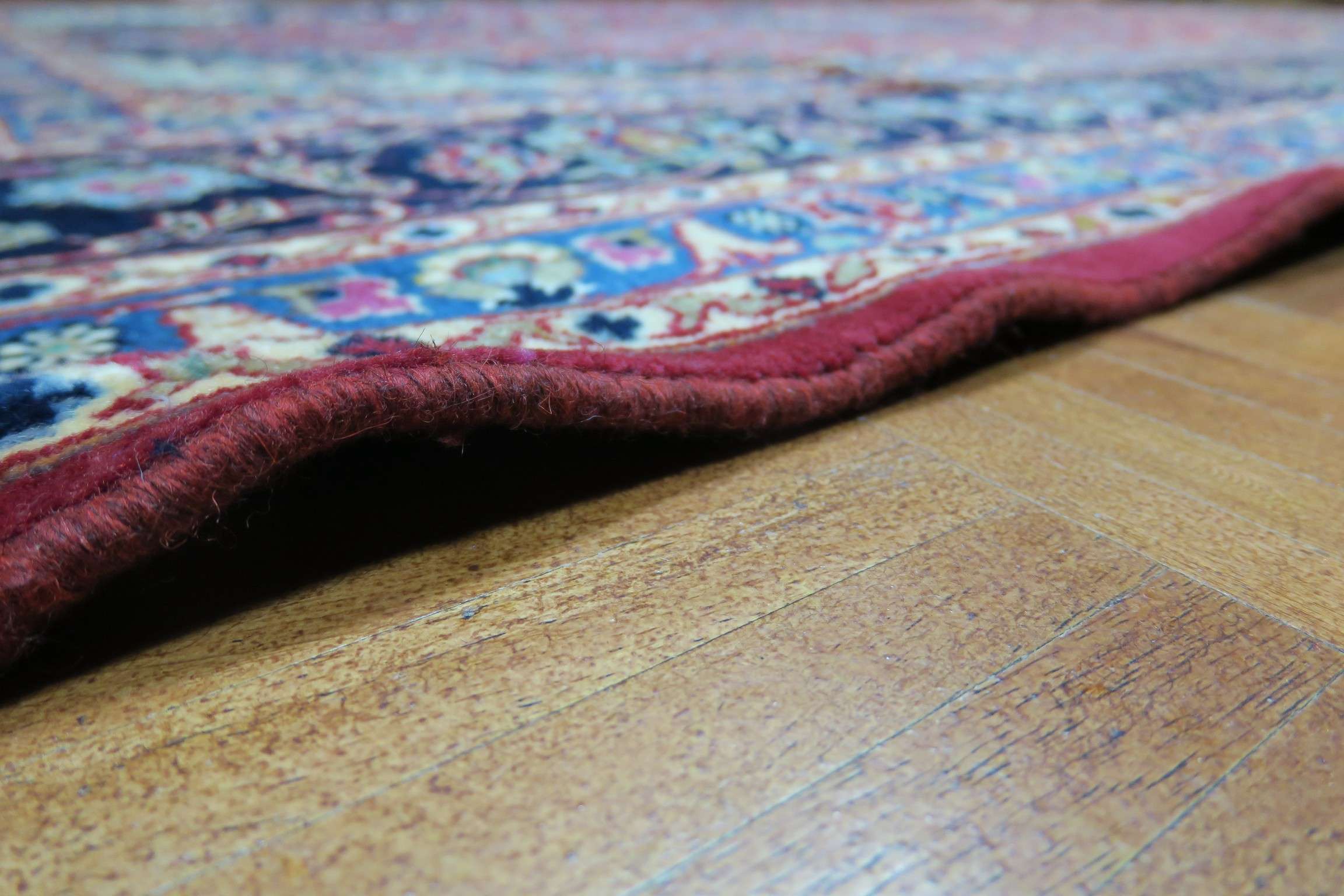 6'5'' x 10'3'' Persian Kashmar Rug - Image 8