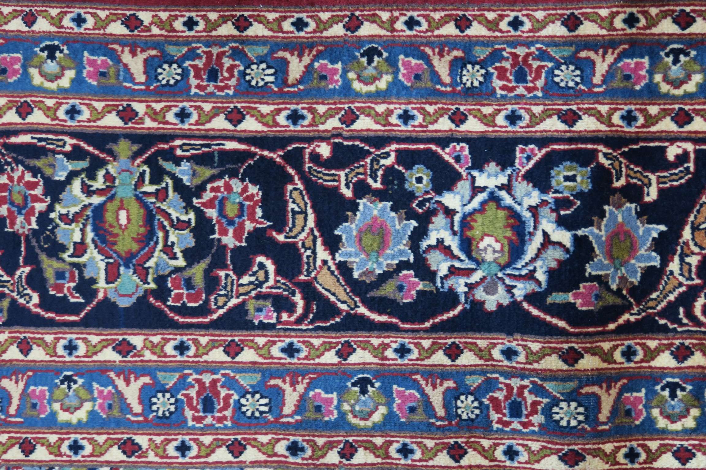 6'5'' x 10'3'' Persian Kashmar Rug - Image 9