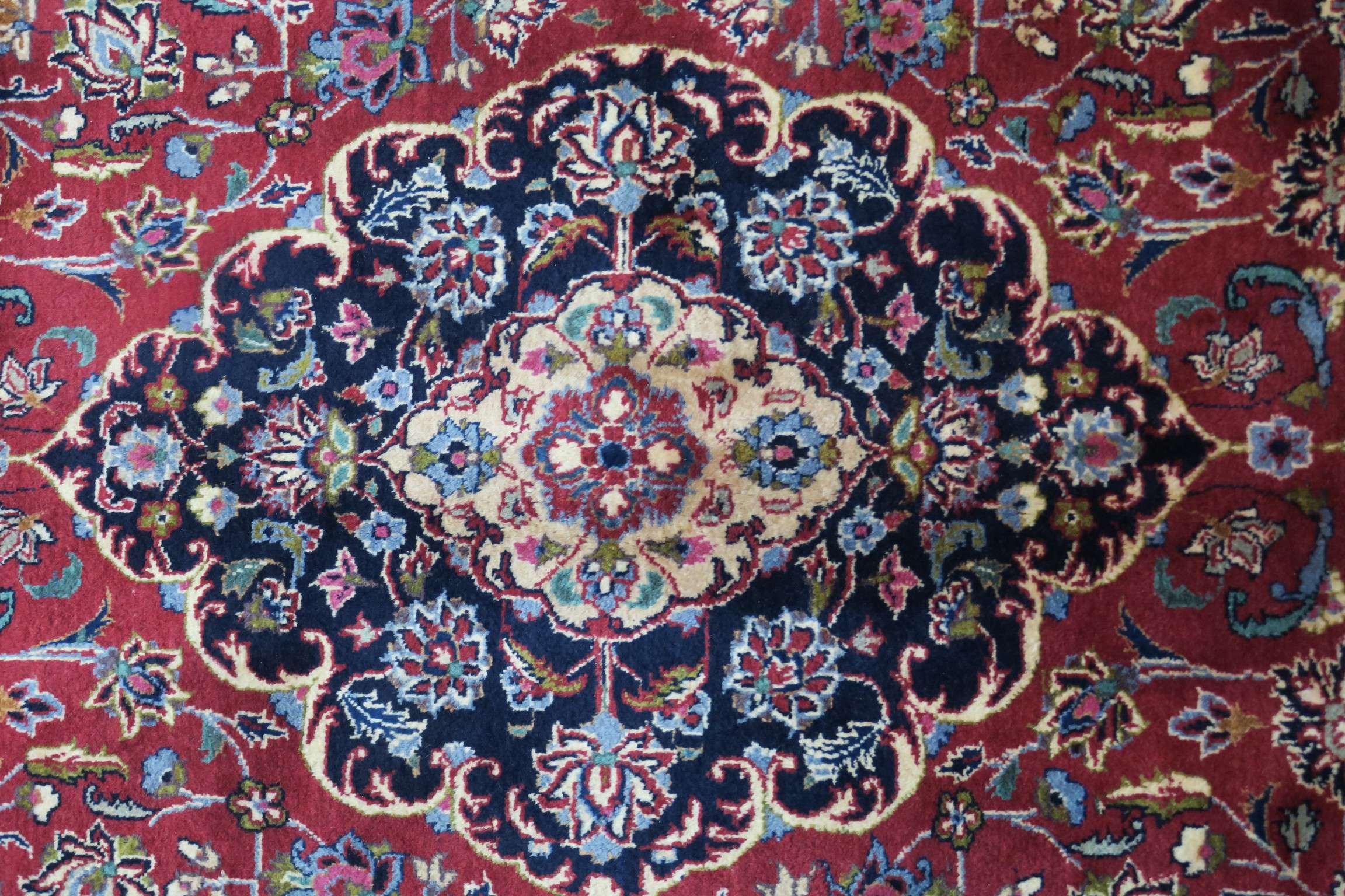 6'5'' x 10'3'' Persian Kashmar Rug - Image 4