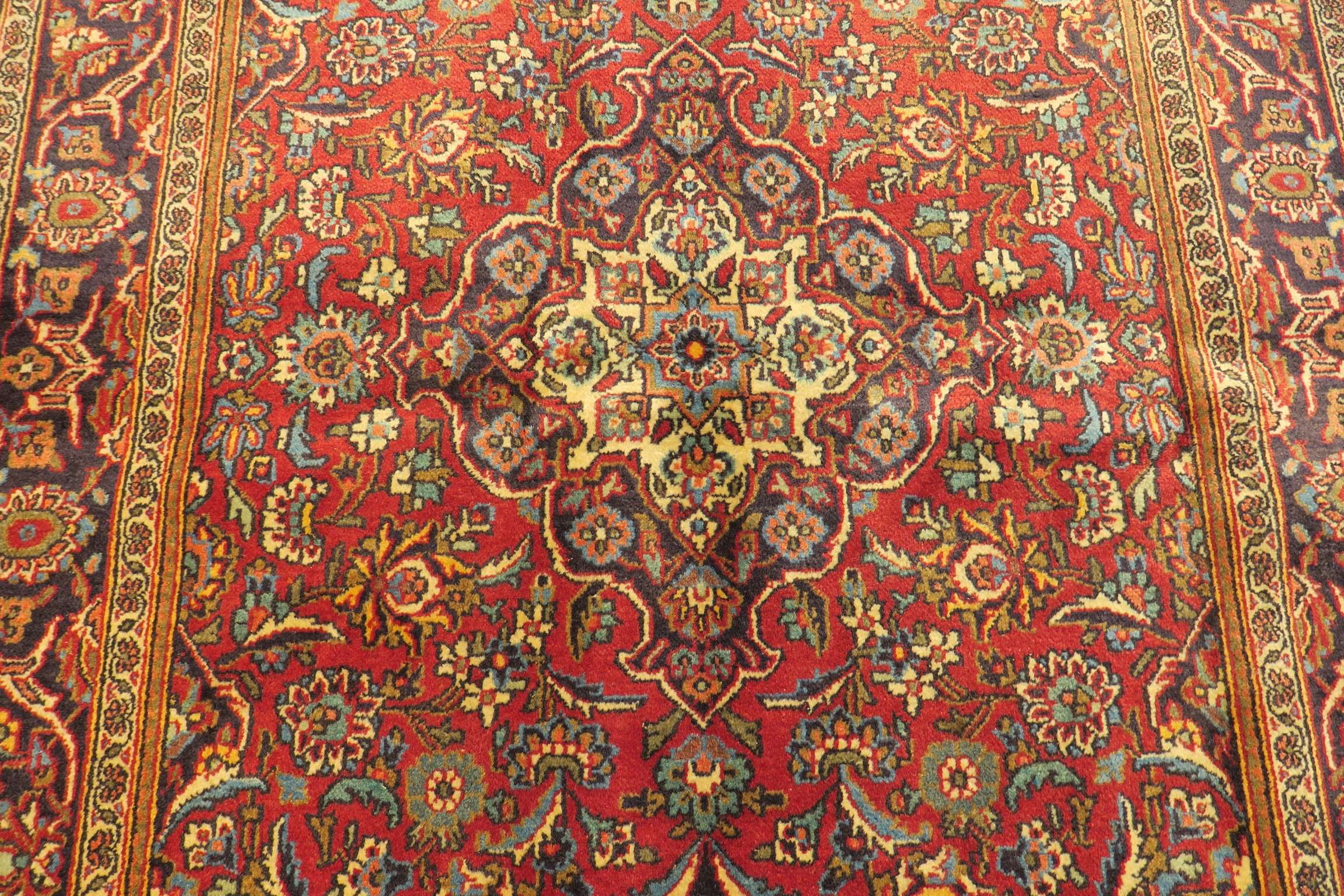 4'4'' x 6'6'' Persian Ardekan Rug - Image 11
