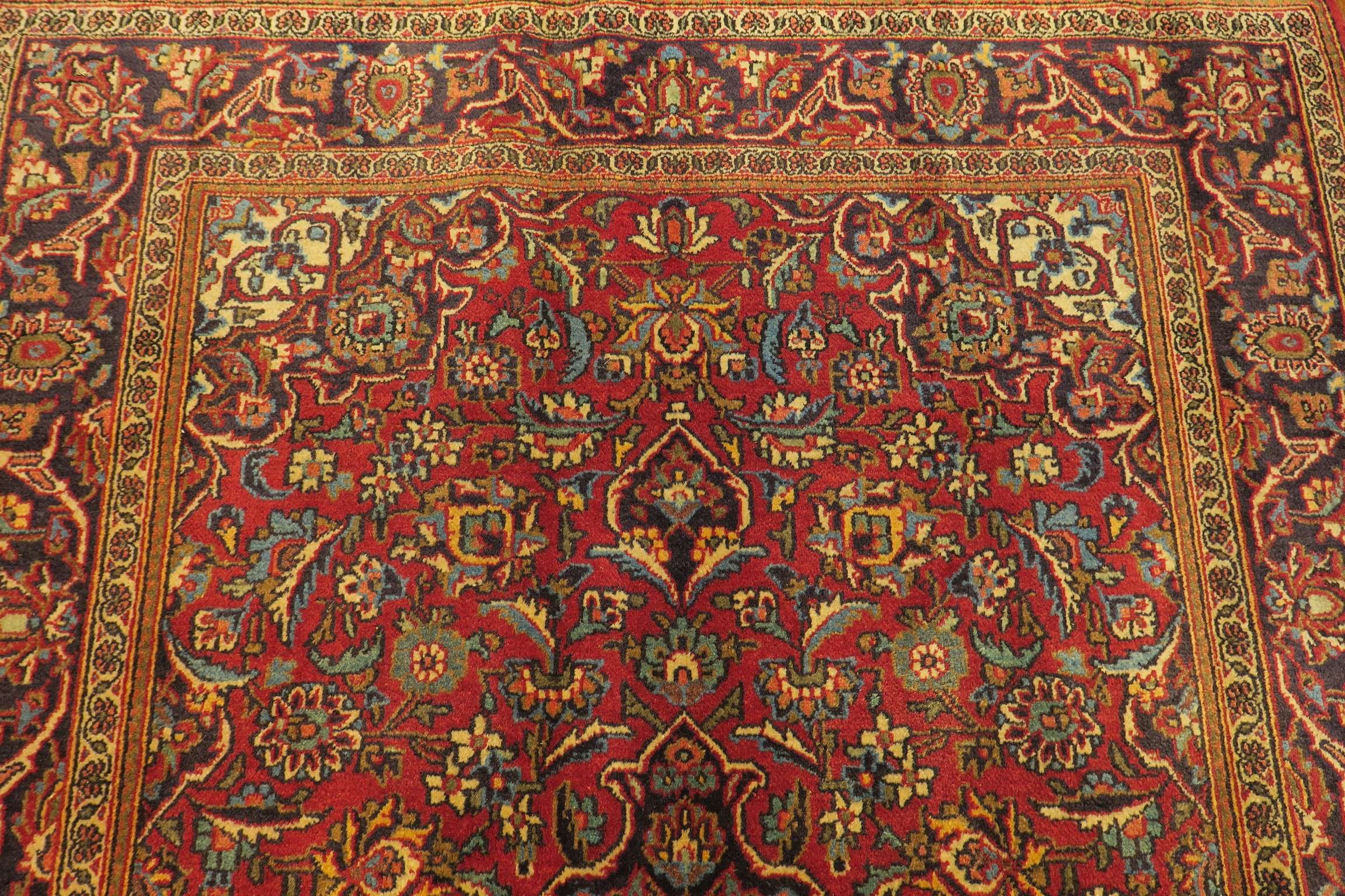 4'4'' x 6'6'' Persian Ardekan Rug - Image 7