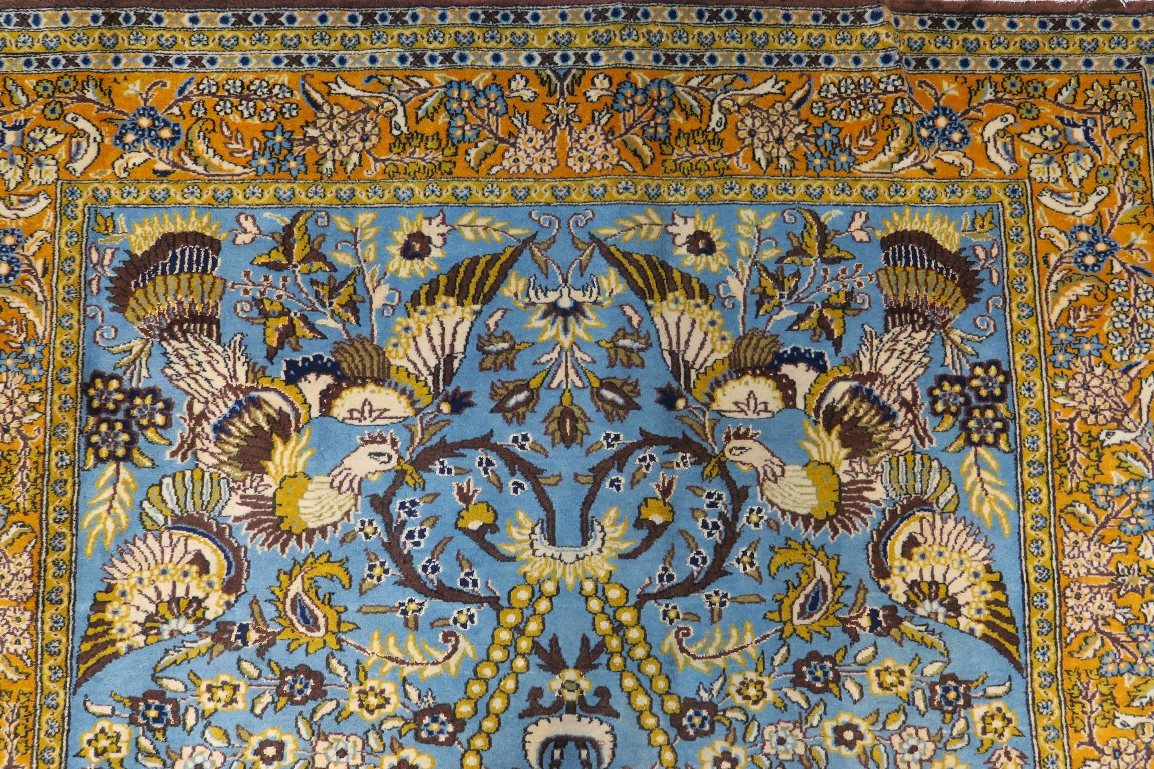 4'9'' x 6'4'' Persian Qoumsheh Rug - Image 8
