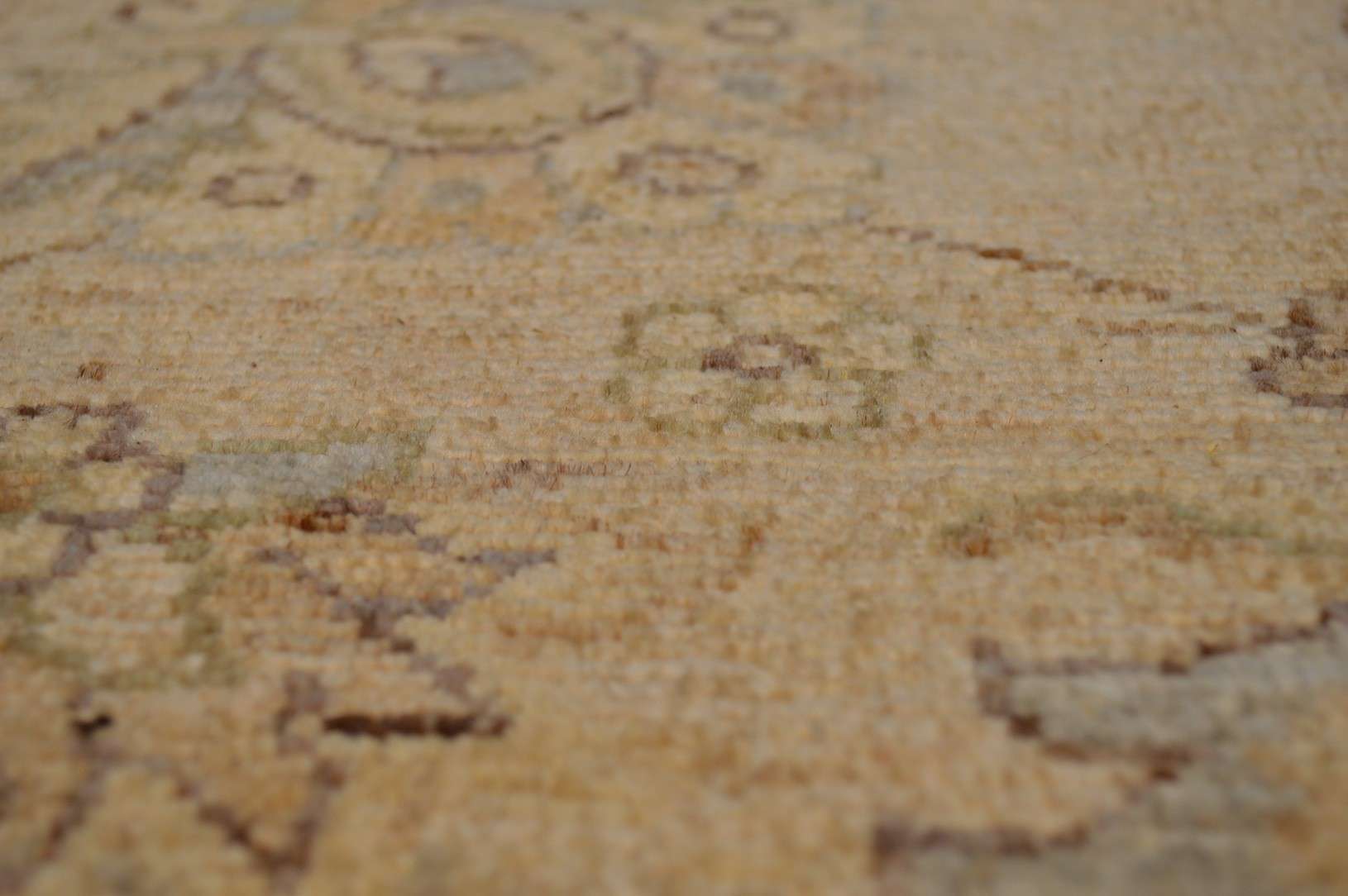 8' 1" x 9' 10" Pakistan Peshawar Rug - Image 4