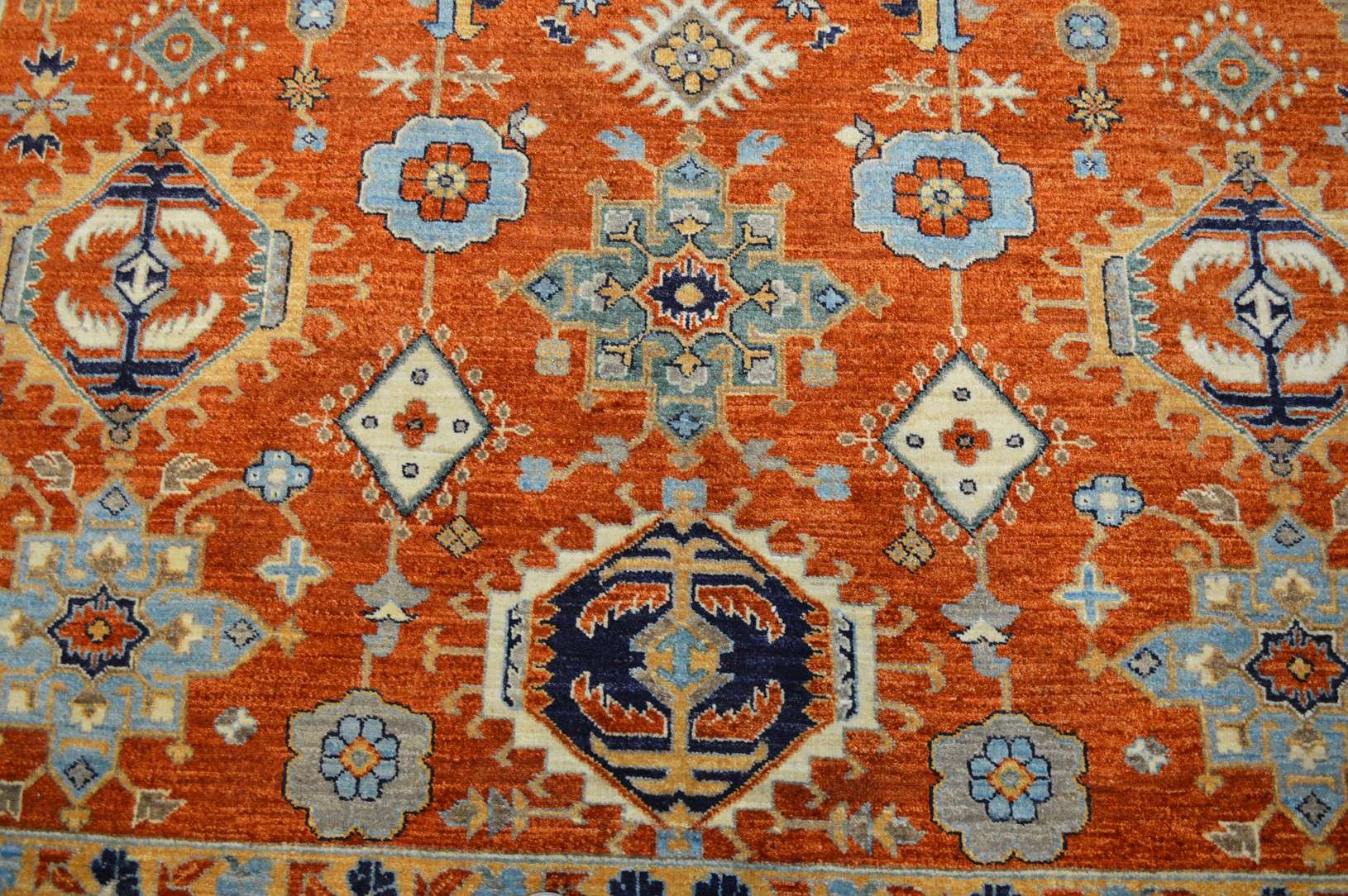 8' 0" x 10' 1" Pakistan Chobi Rug - Image 7