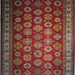 10' 8" x 14' 3" Pakistan Kazak Rug