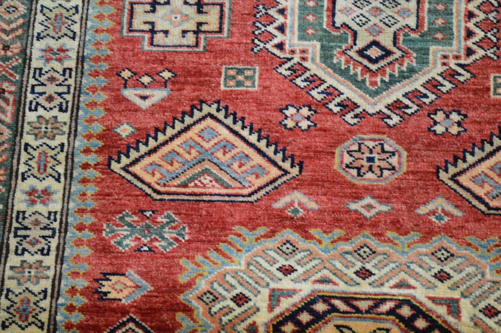 3' 4" x 4' 8" Pakistan Kazak Rug - Image 3