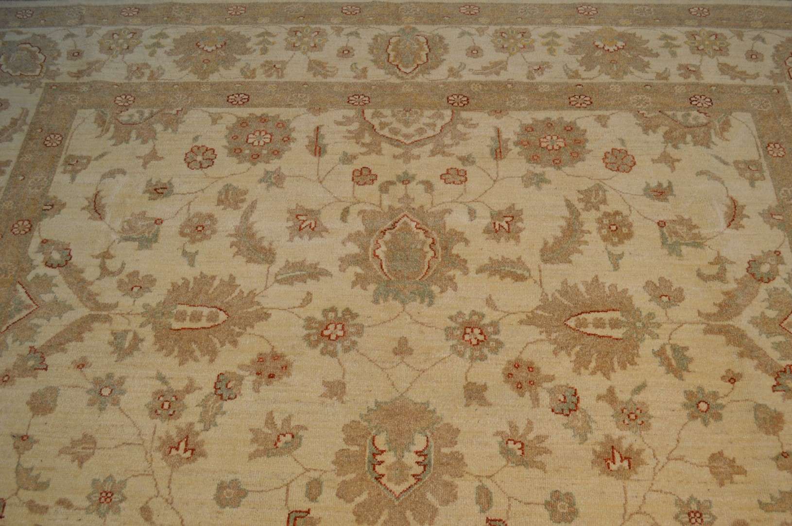 8' 0" x 9' 10" Pakistan Peshawar Rug - Image 8