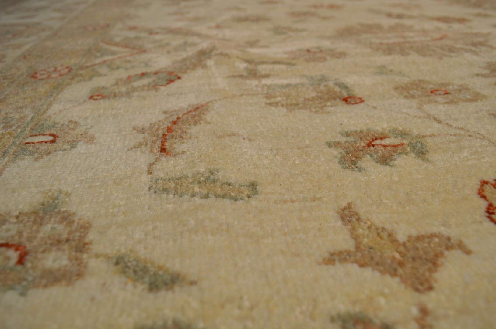 8' 0" x 9' 10" Pakistan Peshawar Rug - Image 6