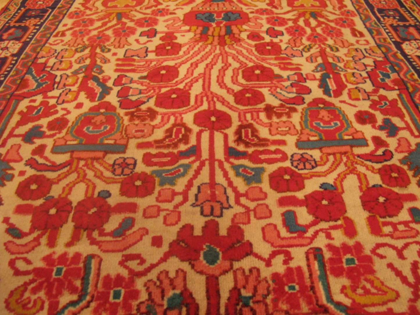 2' 4" x 3' 3" Persian Farahan Rug - Image 3