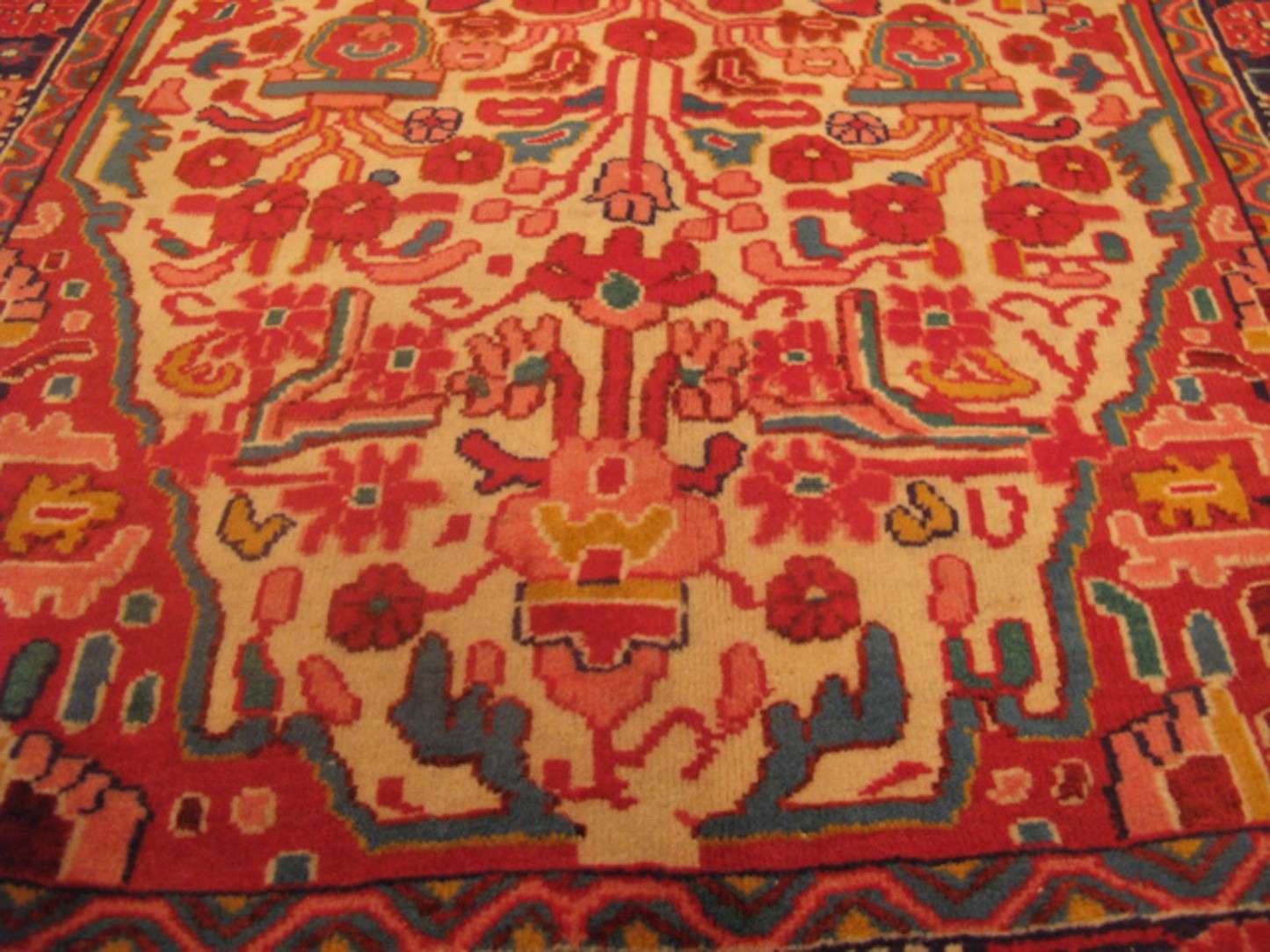 2' 4" x 3' 3" Persian Farahan Rug - Image 11