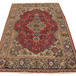 4' 4" x 7' 0" Persian Qoum Rug