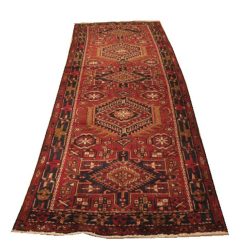 3' 7" x 11' 0" Persian Heriz Runner