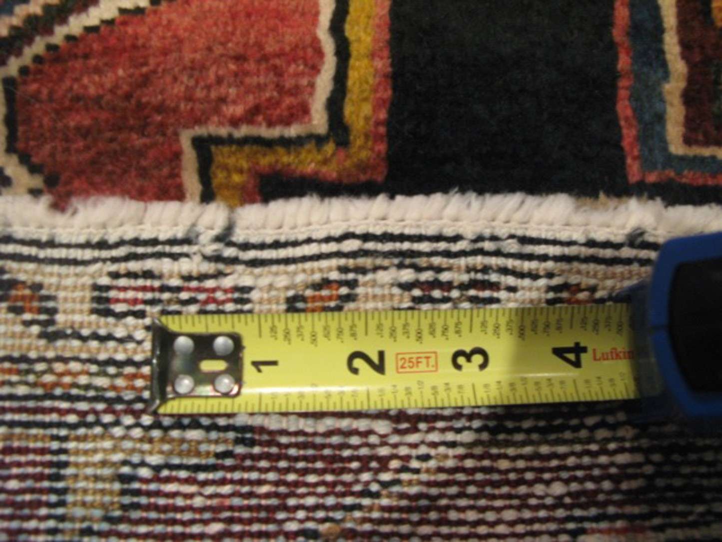 4' 5" x 6' 1" Persian Shahsavan Rug - Image 13