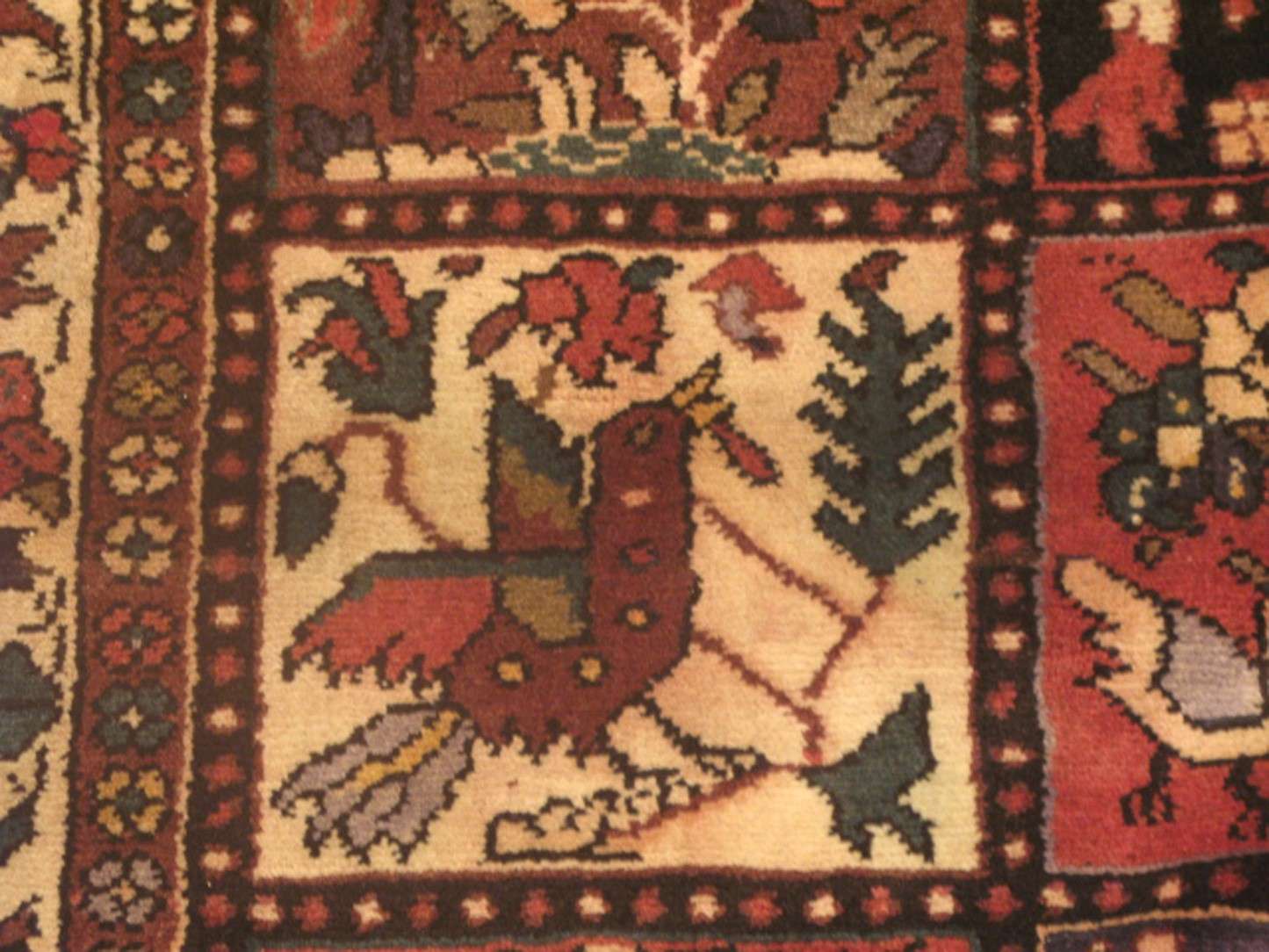 3' 1" x 12' 7" Persian Bakhtiari Runner - Image 4