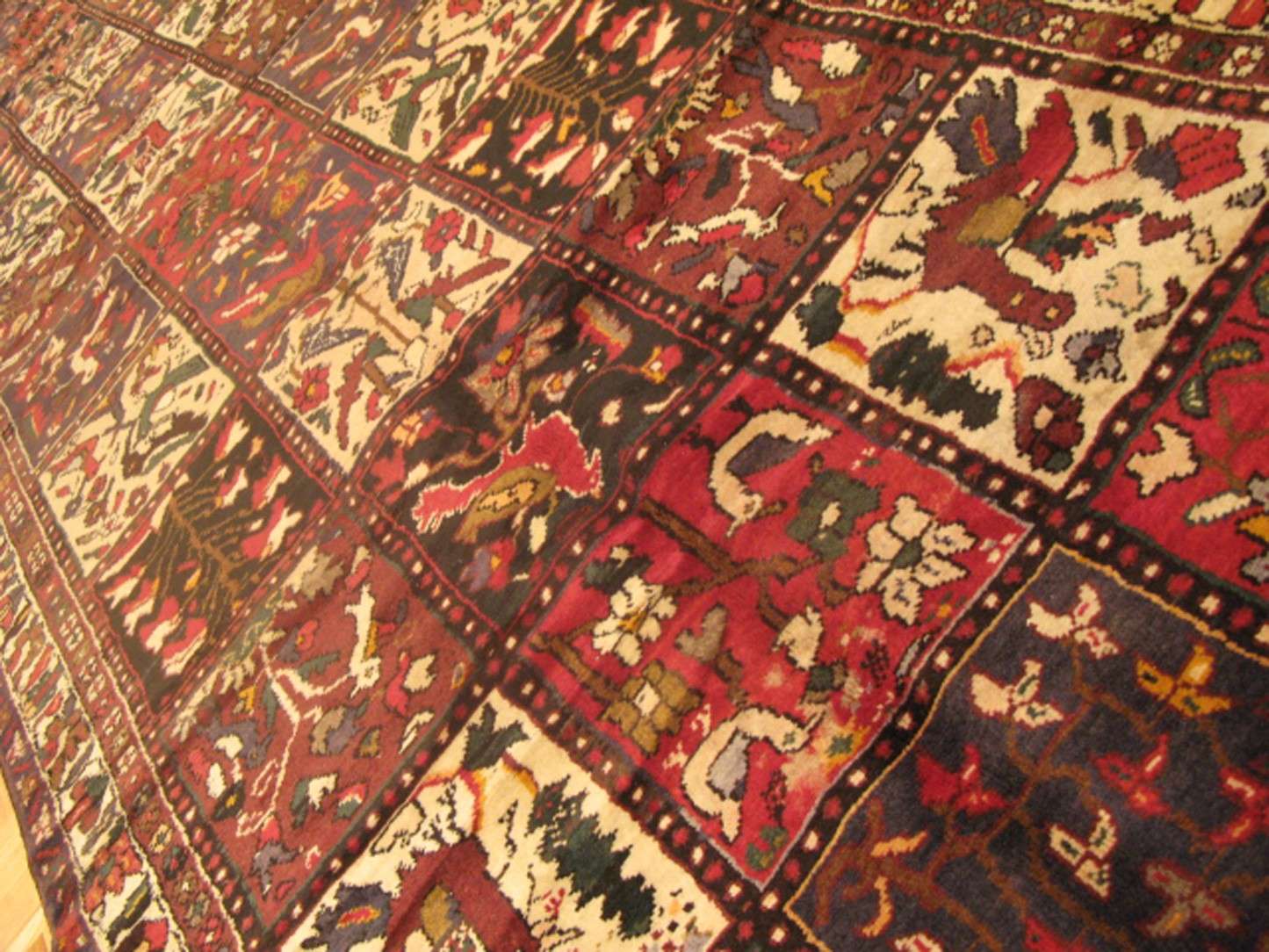 3' 1" x 12' 7" Persian Bakhtiari Runner - Image 5