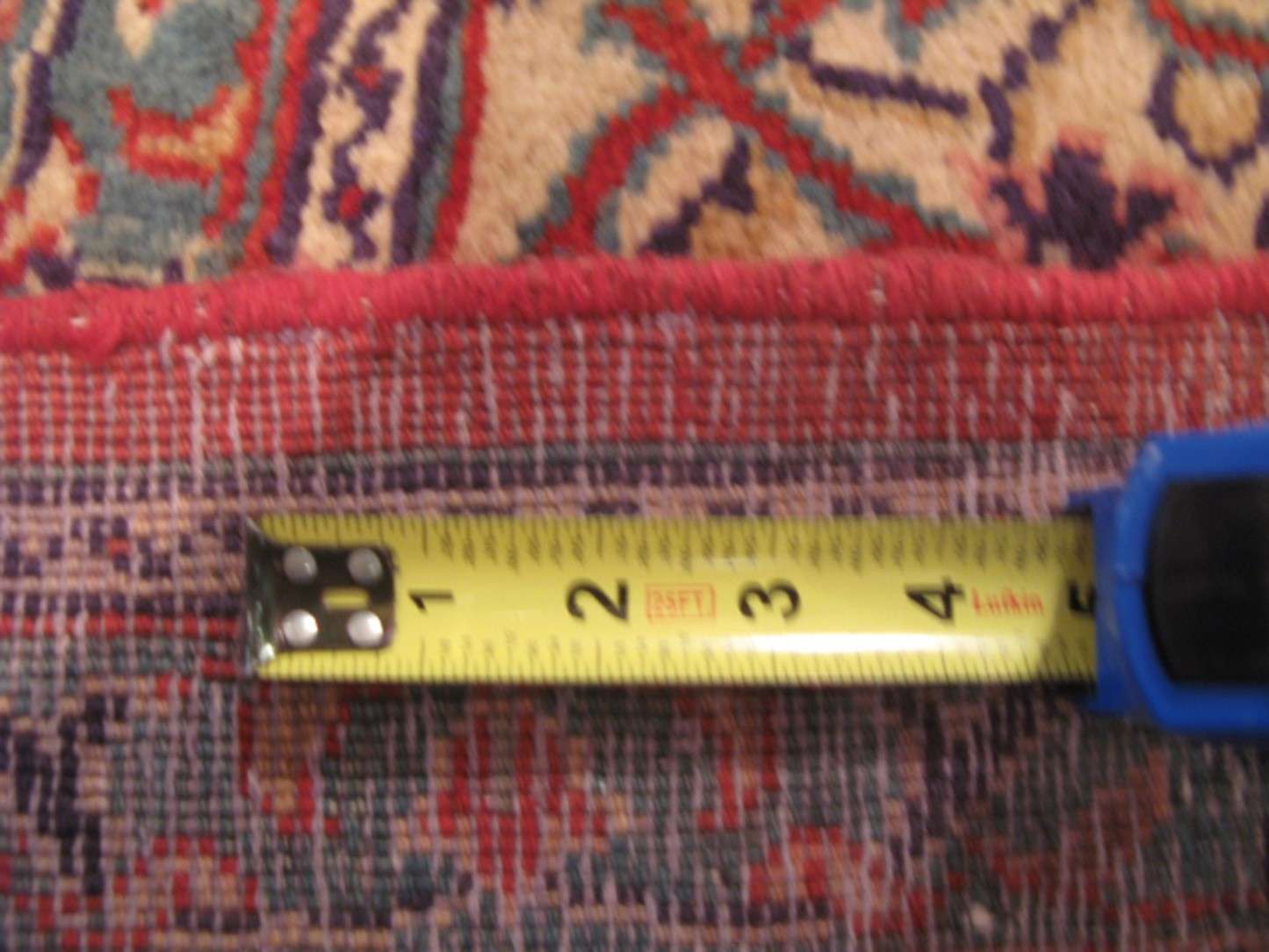 9' 8" x 13' 1" Persian Sarouk Rug - Image 13