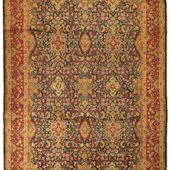 8' 3" x 11' 0" Persian Yaazd Rug