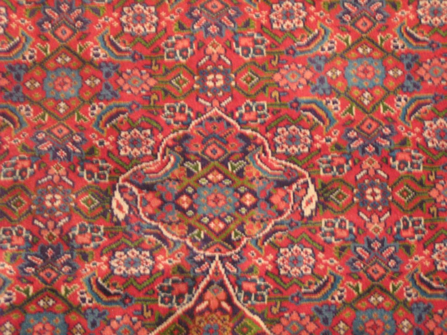 8' 4" x 11' 7" Persian Sarouk Rug - Image 8