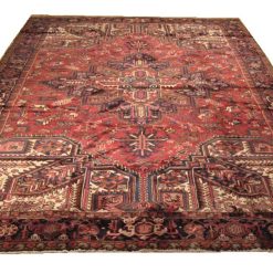 8' 7" x 11' 2" Persian Heriz Rug