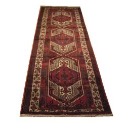 3' 4" x 11' 0" Persian Sarab Runner