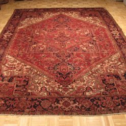 Alternative view of 8' 5" x 11' 1" Persian Heriz Rug