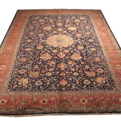 8' 0" x 11' 6" Persian Sarouk Rug