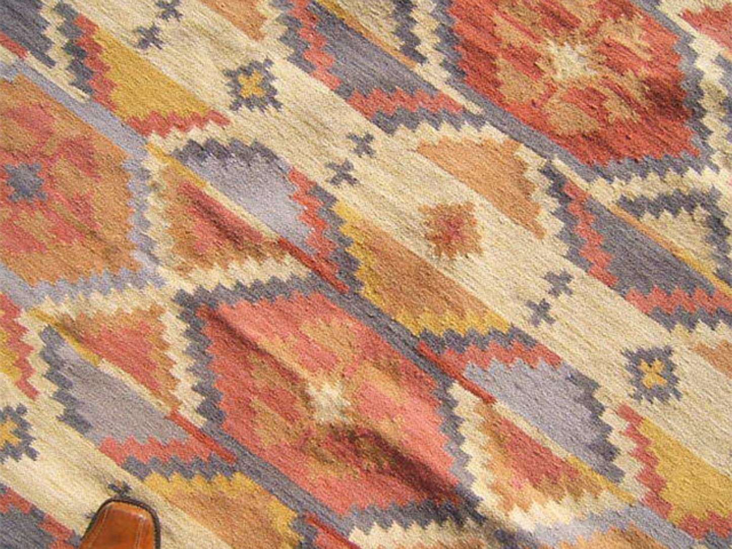 6' 0" x 14' 4" India Kilim Rug - Image 12
