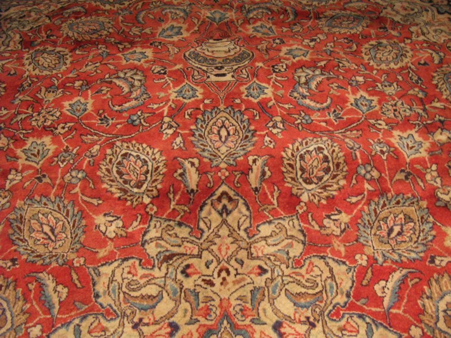 9' 0" x 13' 9" Persian Sarouk Rug - Image 4