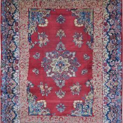 10' 6" x 13' 6" Persian Sarouk Rug