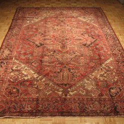 Alternative view of 7' 9" x 11' 6" Persian Heriz Rug