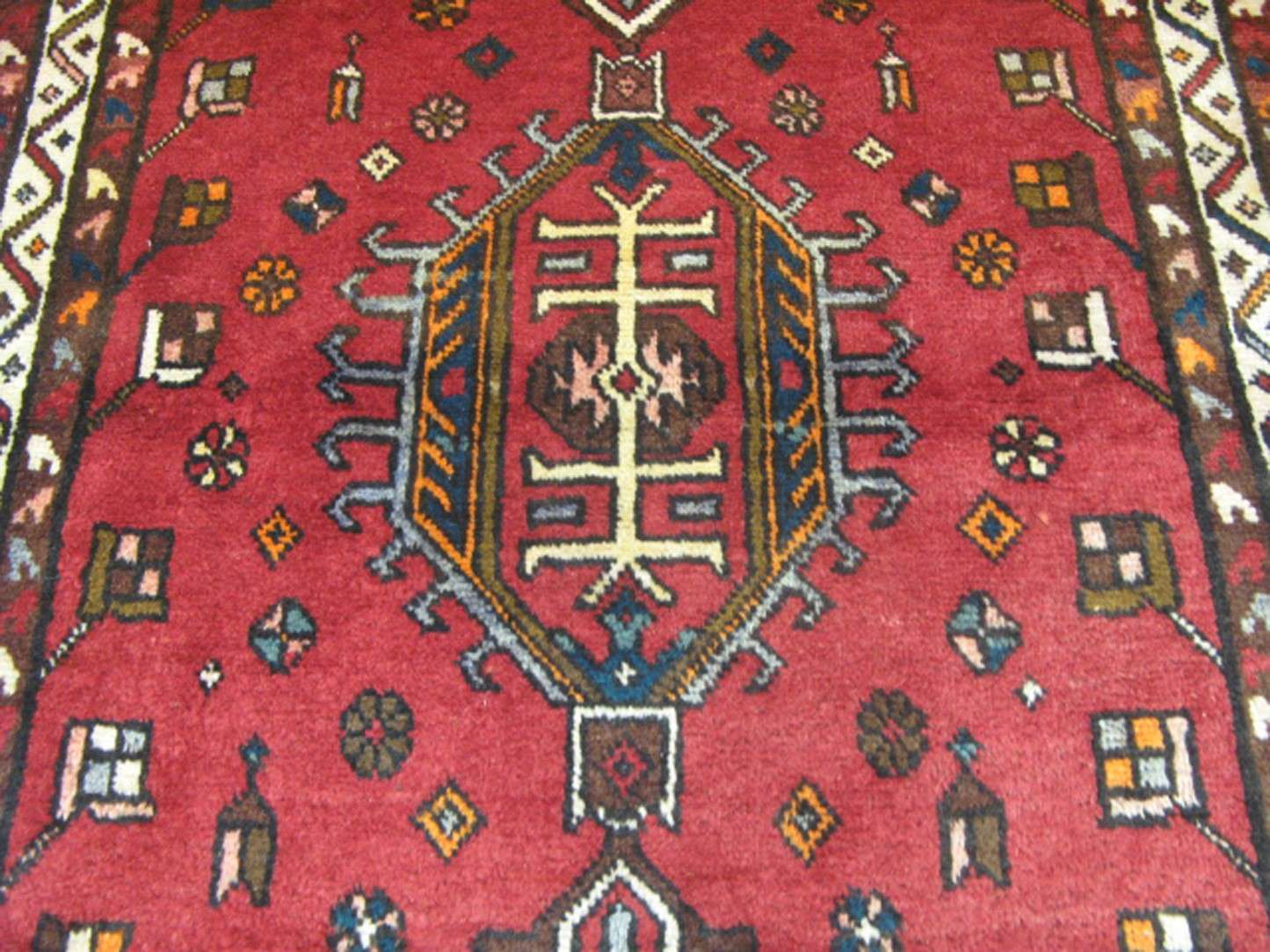 3' 5" x 10' 6" Persian Heriz Runner - Image 7