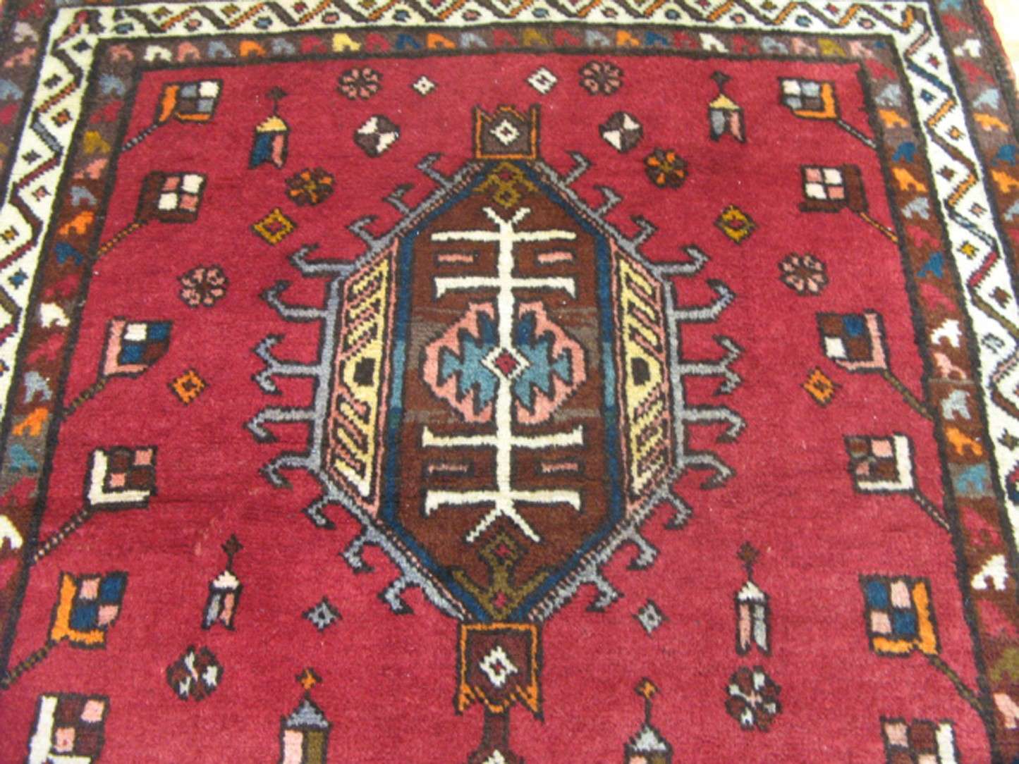 3' 5" x 10' 6" Persian Heriz Runner - Image 9