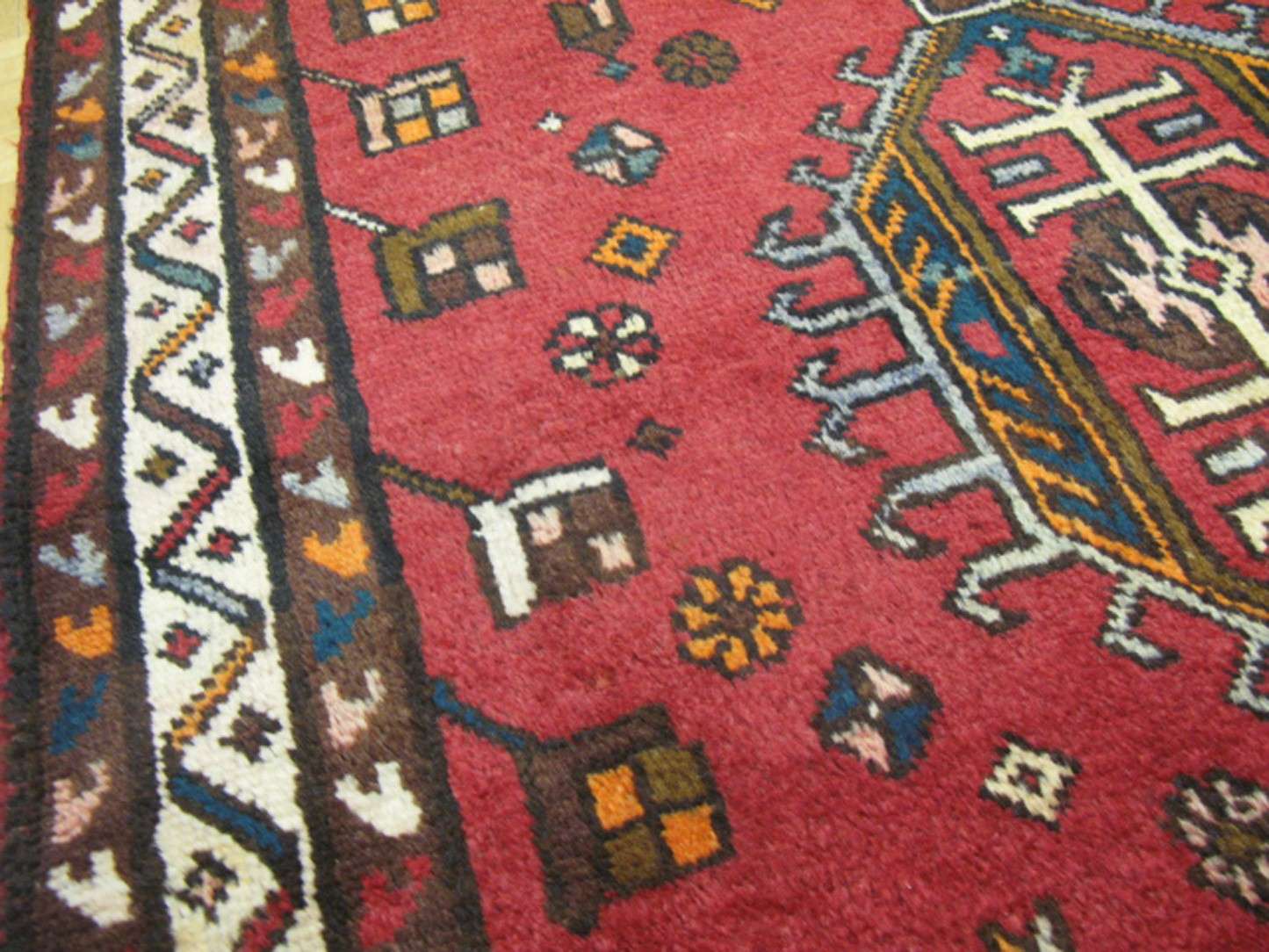 3' 5" x 10' 6" Persian Heriz Runner - Image 11