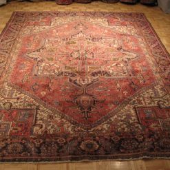 Alternative view of 9' 1" x 11' 1" Persian Heriz Rug