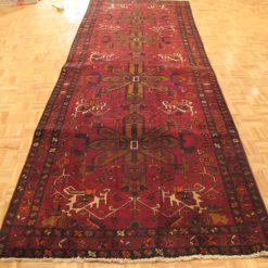 Alternative view of 4' 6" x 14' 4" Persian Heriz Runner