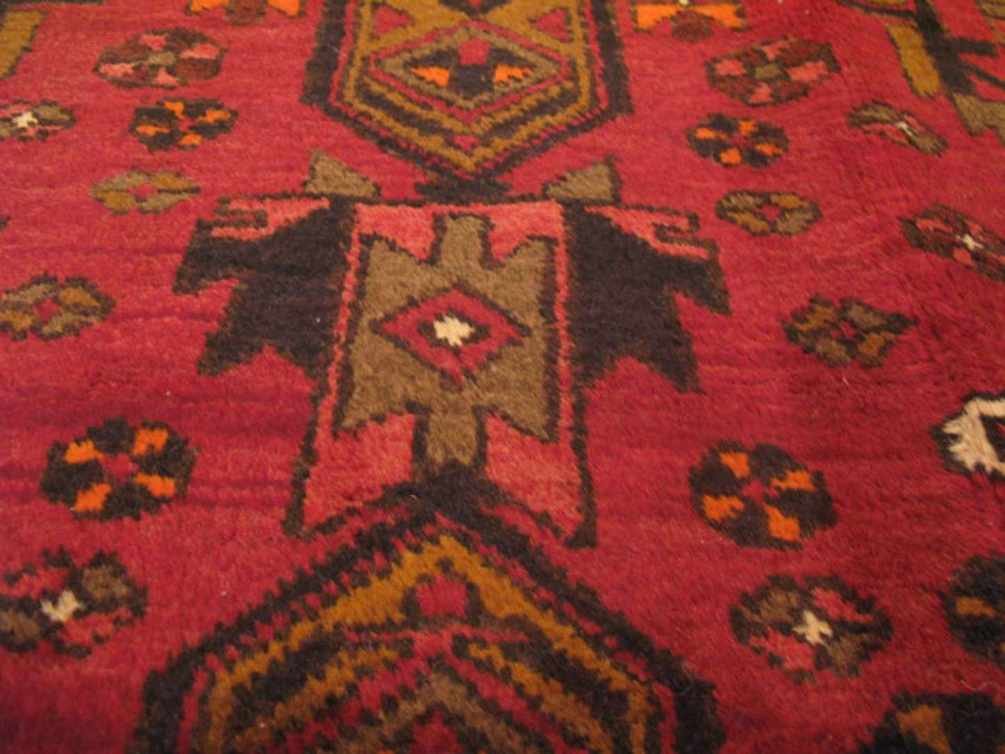 4' 6" x 14' 4" Persian Heriz Runner - Image 7