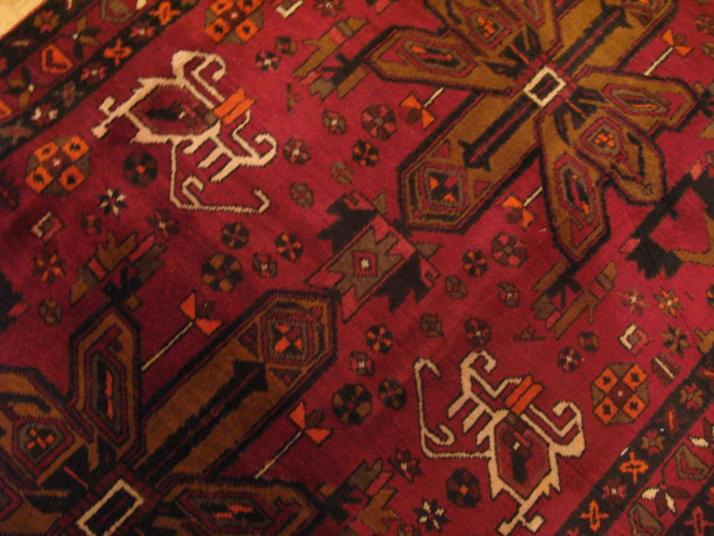 4' 6" x 14' 4" Persian Heriz Runner - Image 9