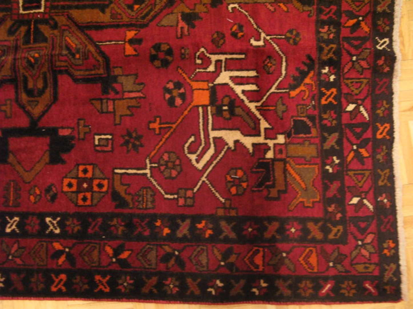 4' 6" x 14' 4" Persian Heriz Runner - Image 11