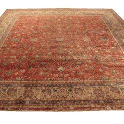 10' 4" x 12' 0" Persian Sarouk Rug