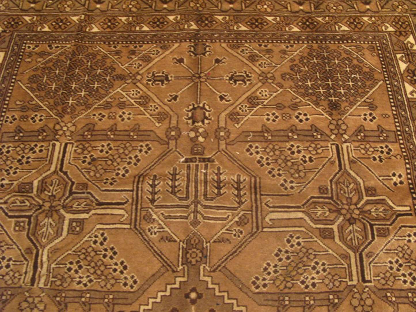 6' 8" x 9' 7" Persian Ferdos Rug - Image 5