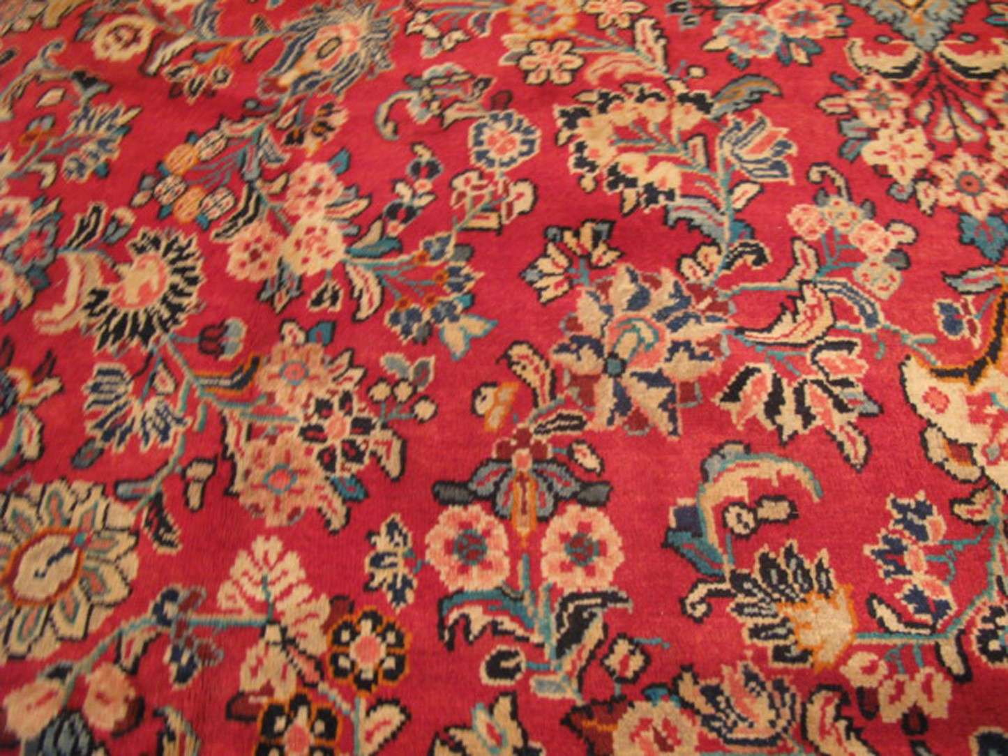 10' 6" x 14' 4" Persian Sarouk Rug - Image 7